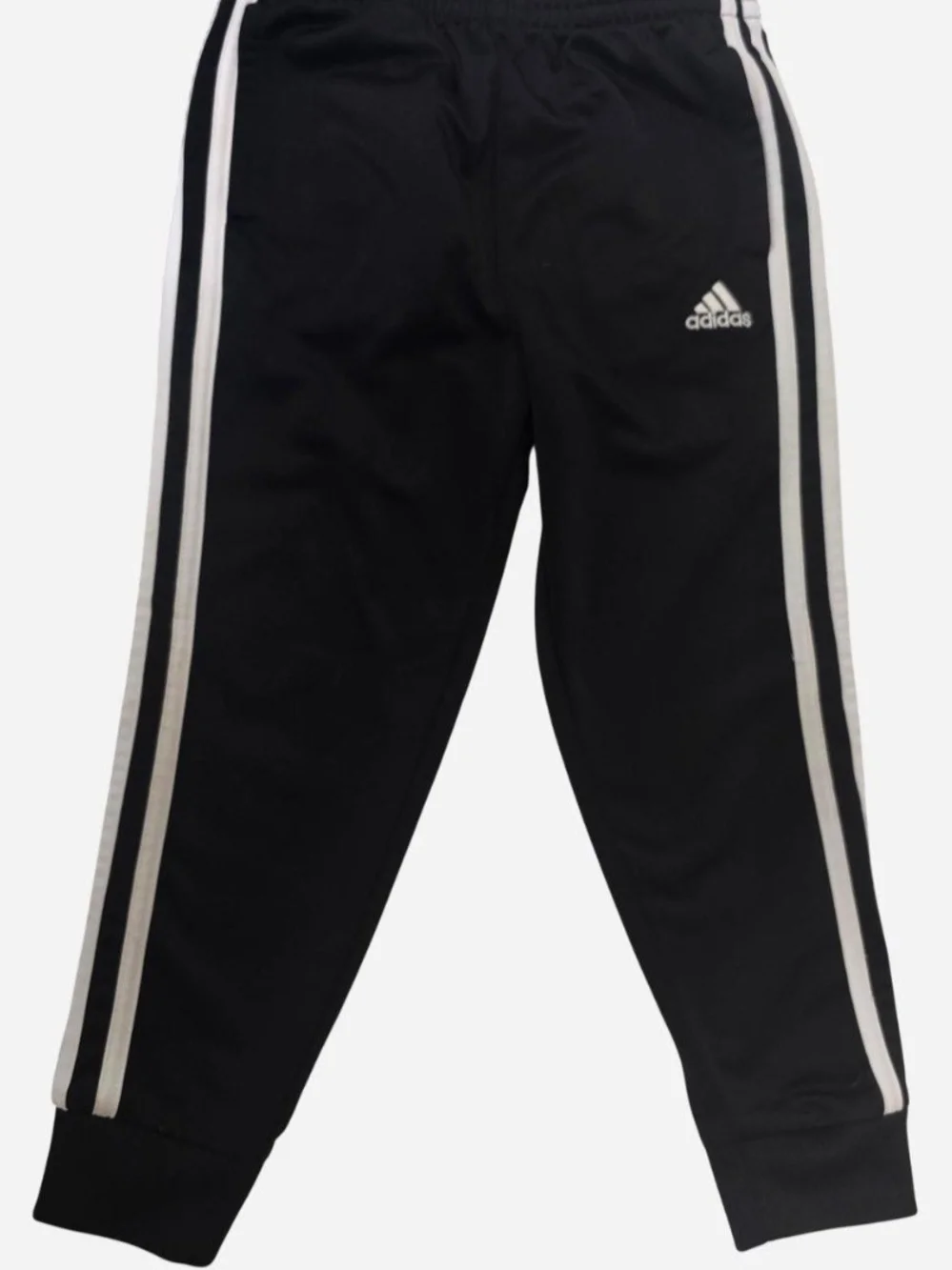 adidas Blue Hooded Pullover and Black Jogger Track Set Size 5/6